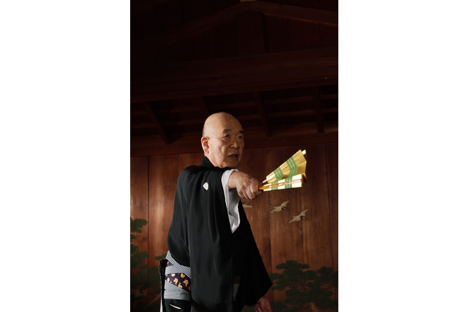 「古典芸能を味わう」観世流能楽師橋本擴三郎 仕舞の鑑賞と能楽のおはなし 写真5