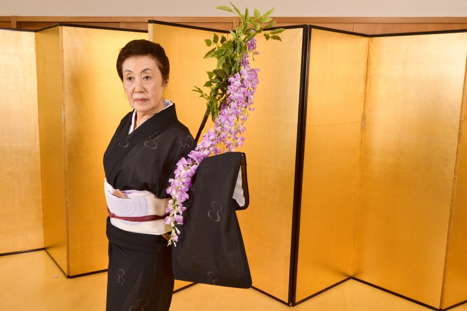 日本舞踊「藤蔭流三代目宗家藤蔭静樹」による体験と日本文化のおはなし　写真3