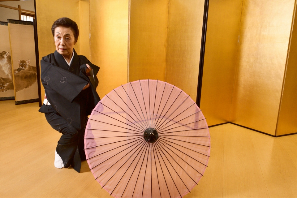 日本舞踊「藤蔭流三代目宗家藤蔭静樹」による日本文化のおはなしと実演　写真4