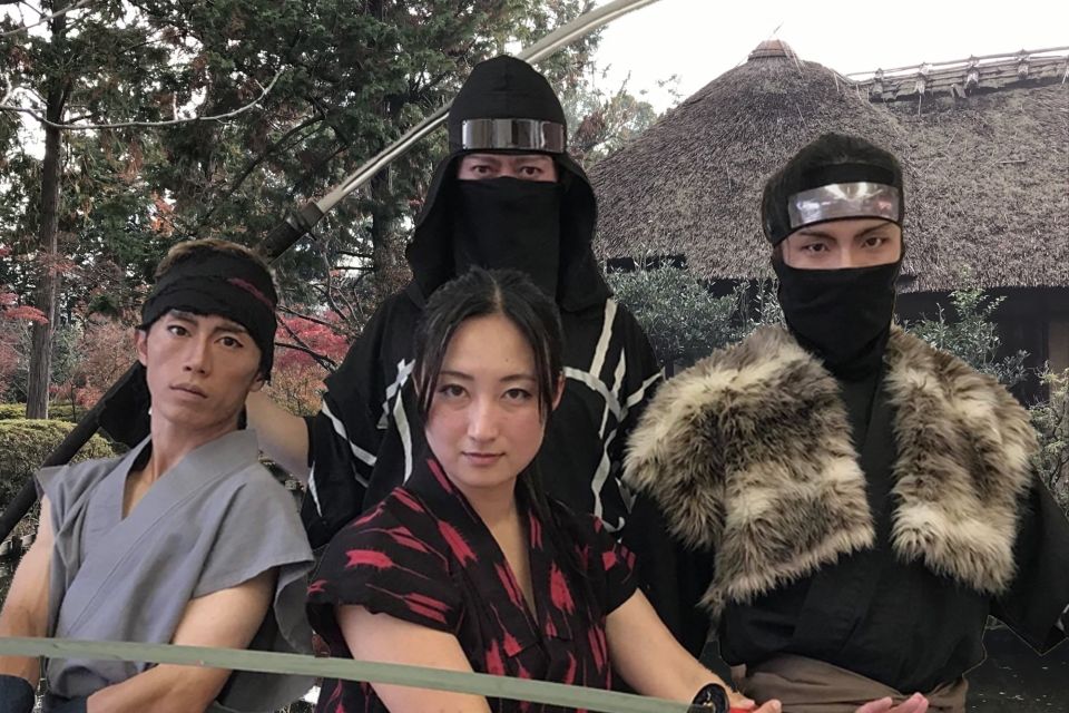 伊賀の忍者が京都に舞い戻る「伊賀流忍者劇と手裏剣体験」　写真4