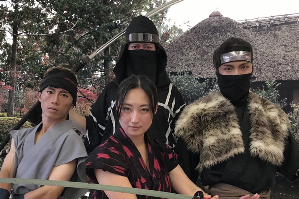 伊賀の忍者が京都に舞い戻る「伊賀流忍者劇と手裏剣体験」 写真4