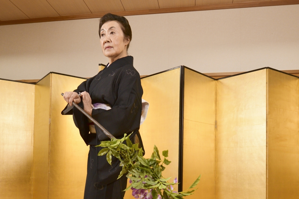 日本舞踊「藤蔭流三代目宗家藤蔭静樹」による体験と日本文化のおはなし　写真5