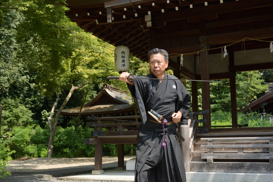 「侍」京都山内派居合抜刀術 刀新會による居合抜刀術演武と試斬見学 写真7